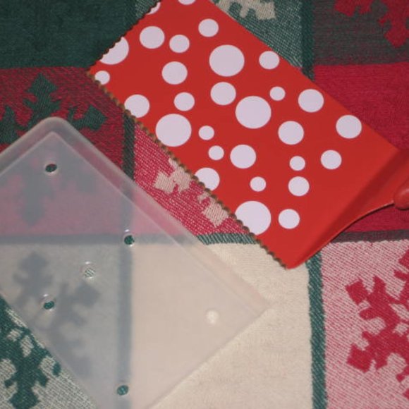 NEW Kuhn Rikon Dual Edge Slice and Serve Slicer 10-Inch Red Polka Dot Pie Server - Picture 6 of 8